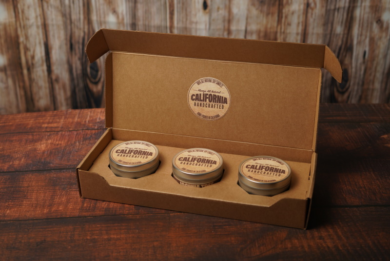 Manly Candles from California Handcrafted