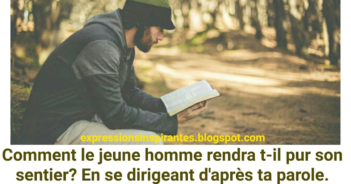 Expressions : Comment le jeune homme rendra-t-il pur