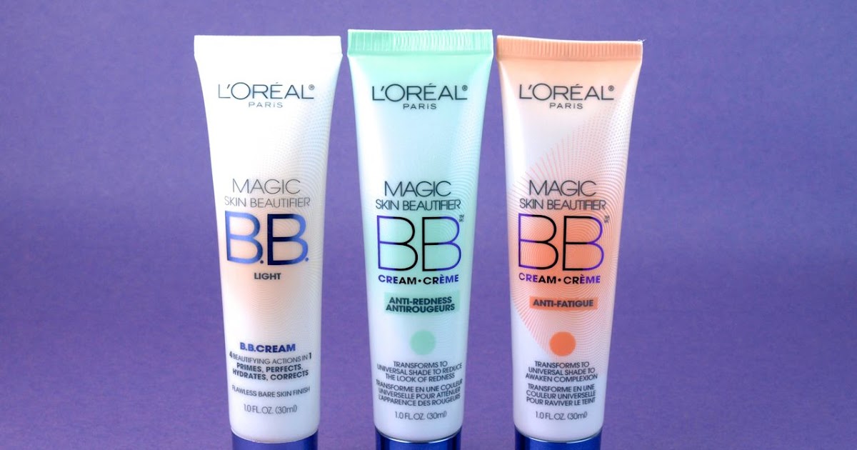 L'Oreal Magic Skin Beautifier BB Cream "Light", "Anti-redness" & "Anti-fatigue": Comparison Review and Swatches | The Sloths: Beauty, Makeup, and Skincare Blog with Reviews and Swatches