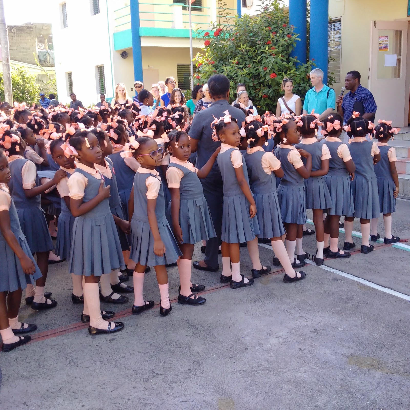 Glocal Perspective Building School visits and first day of ESL