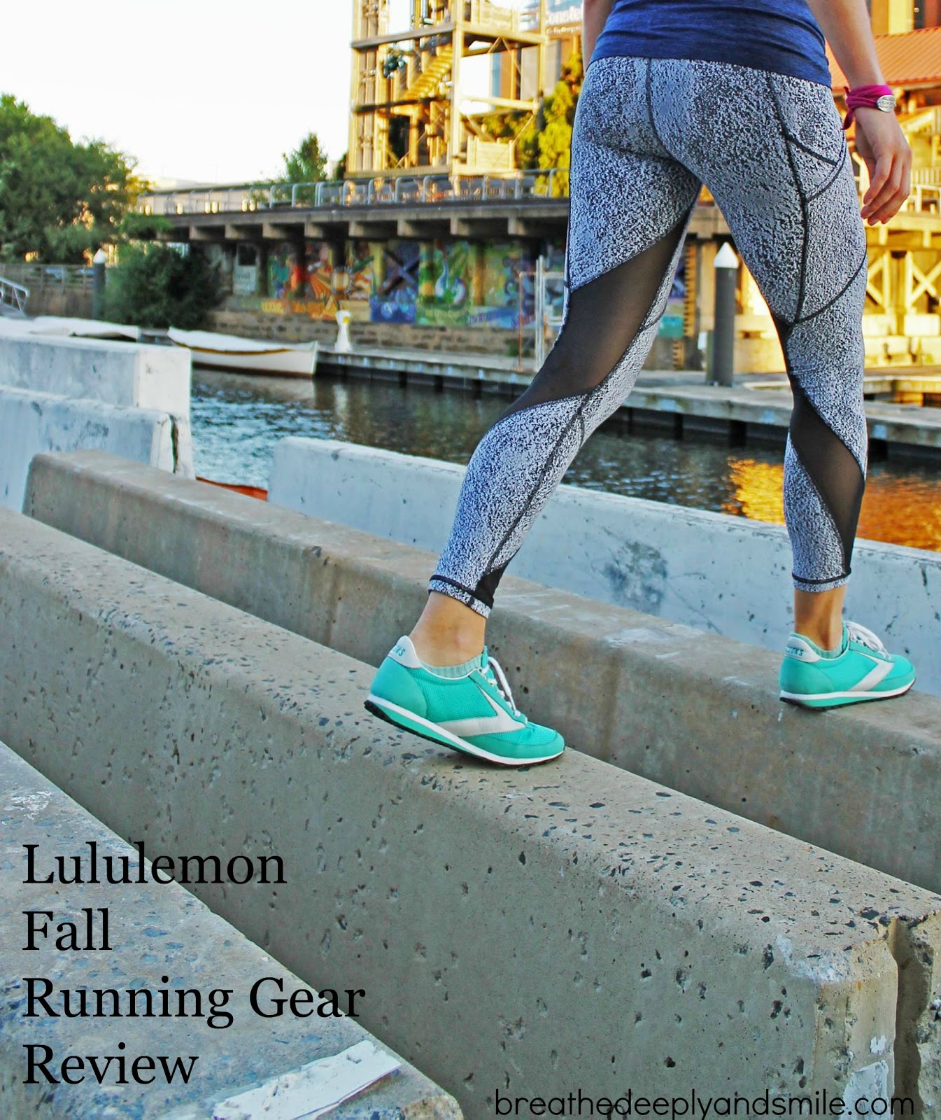 Breathe Deeply and Smile Running into Fall with Lululemon {gear review}
