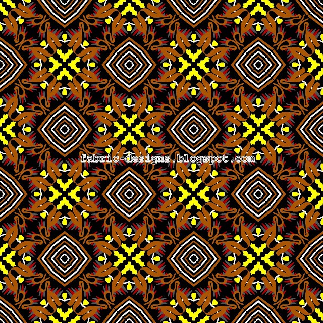 Geometric patterns and vectors for fabric