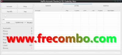 NetFlix Accounts Checker [v1.0] – Coded by Mico