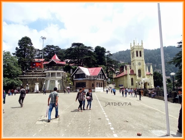 Travelogues in Hindi : Shimla- Church- Rij ground- mall road शिमला चर्च ...