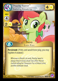My Little Pony Peachy Sweet, Enduring Friendship Seaquestria and Beyond CCG Card