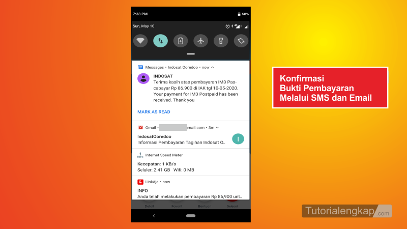 Tutorialengkap 8 Cara Bayar Tagihan Pascabayar Indosat IM3 Melalui LinkAja