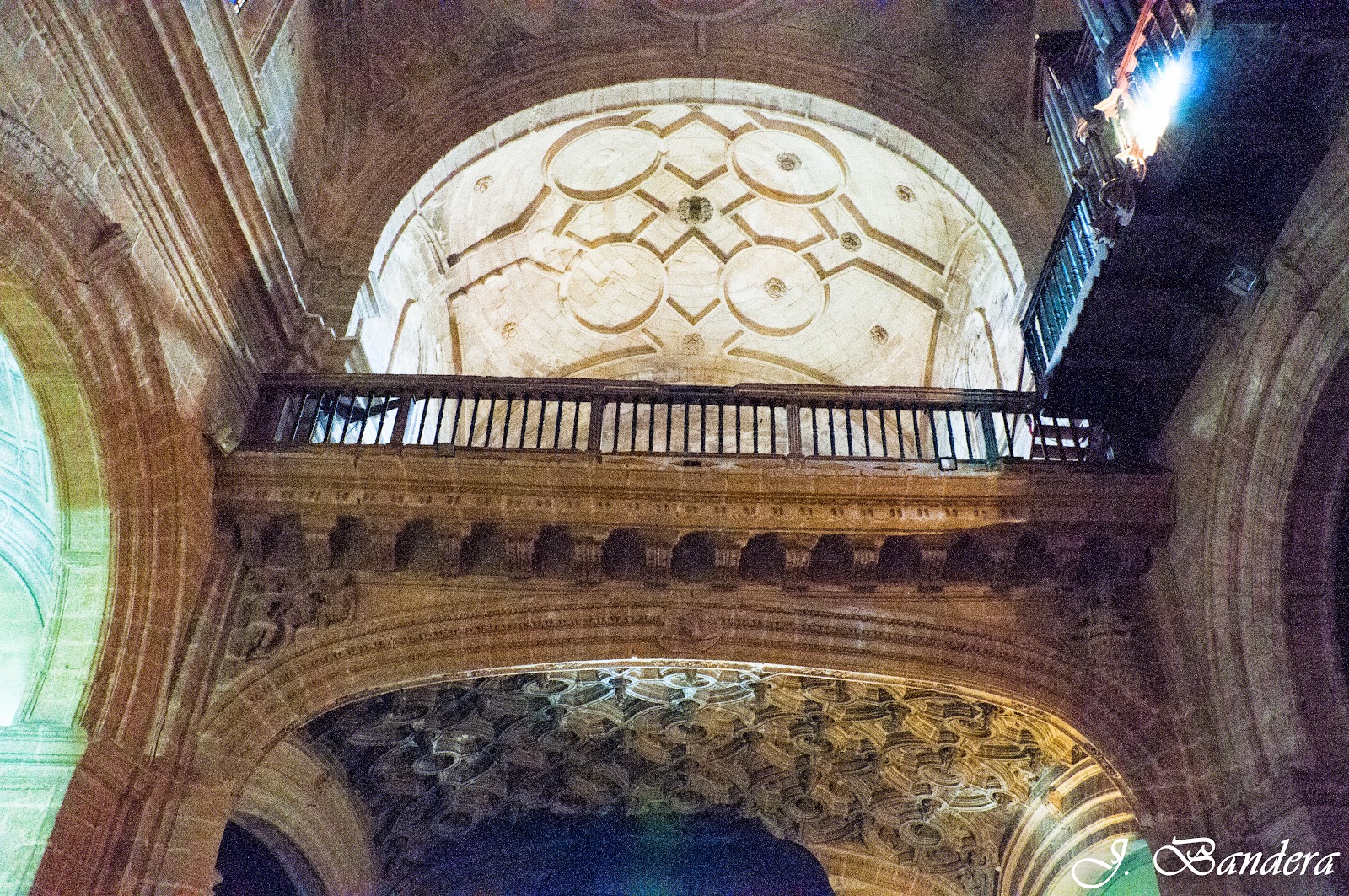 Las Fotografías de Bandera La Iglesia de Santo Domingo en Sanlúcar de