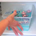 Mom Throws Tub Toys In Freezer. THe Outcome Is Such A Fun Idea For The Kids