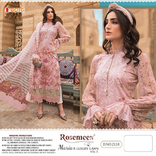 Fepic Rosemeen Luxury Lawn vol 3 pakistani Suits