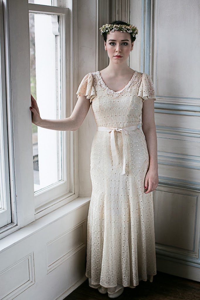 Vintage wedding dress of the week: lovely 1930s 'Daisy' |Heavenly ...