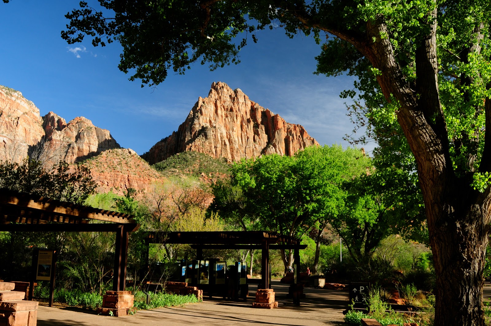 Shower Wisdom Zion National Park