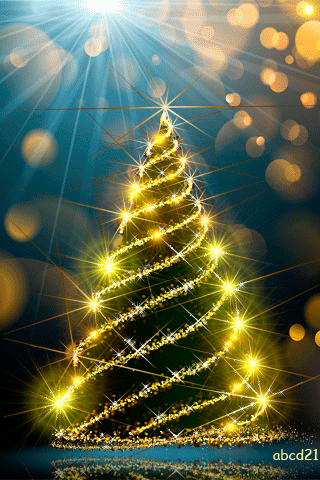 Imágenes gifs de árbol de navidad animadas con movimiento