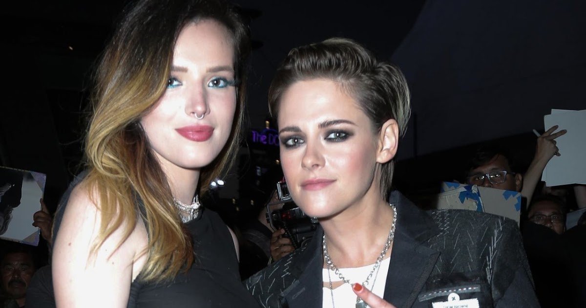 Kristen Stewart and Bella Thorne Clicks At “J.T.Leroy” Premiere in