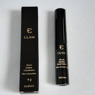 resenha Sérum Glam Acelera O Crescimento De Cílios e Sobrancelhas eudora dicas da tia