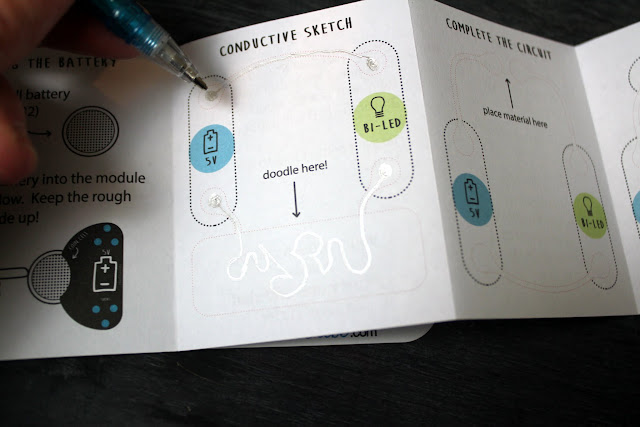 Circuit Scribe Conductive review of ink pens that teach kids about STEM skills in a fun and engaging way. 