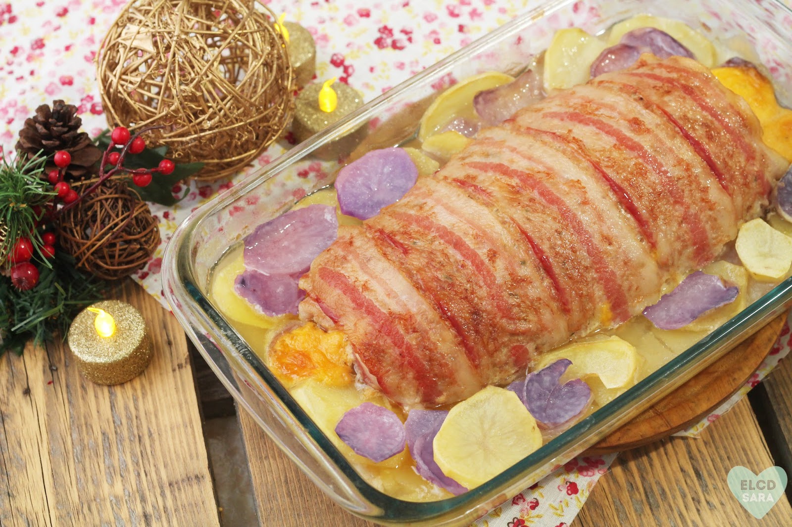 En la cocina de Sara: Rollo de pavo y espinacas con queso y bacon│ Meat ...