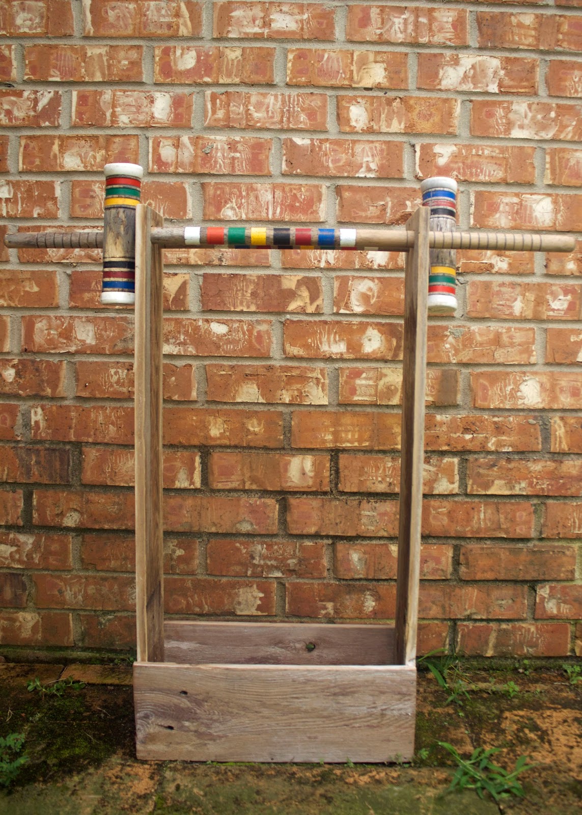 The B Farm Trashy Tales A Croquet Holder