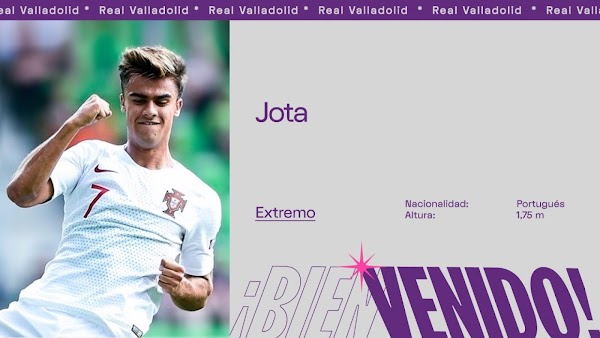 Oficial: Valladolid, firma cedido Jota