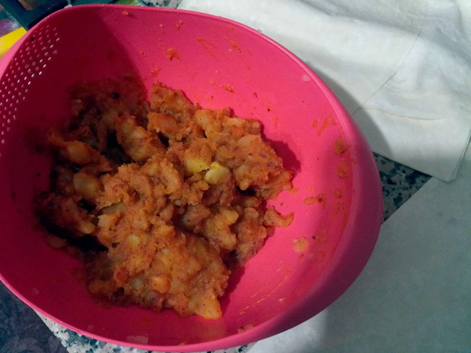 günlük yaşamım patatesli kol böreği " resimli anlatım