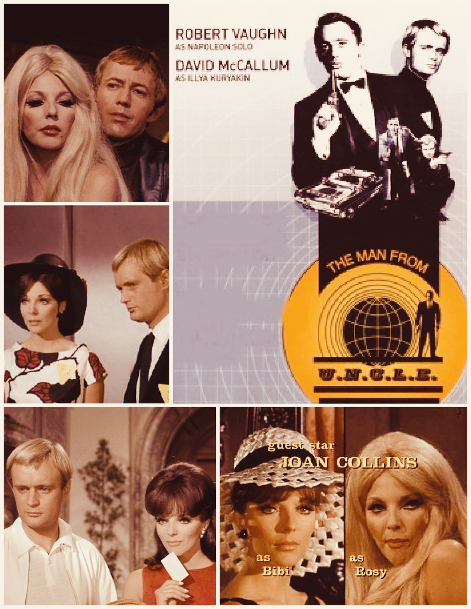 LEGENDARY DAME! CELEBRATING 70 YEARS! THE MAN FROM UNCLE THE