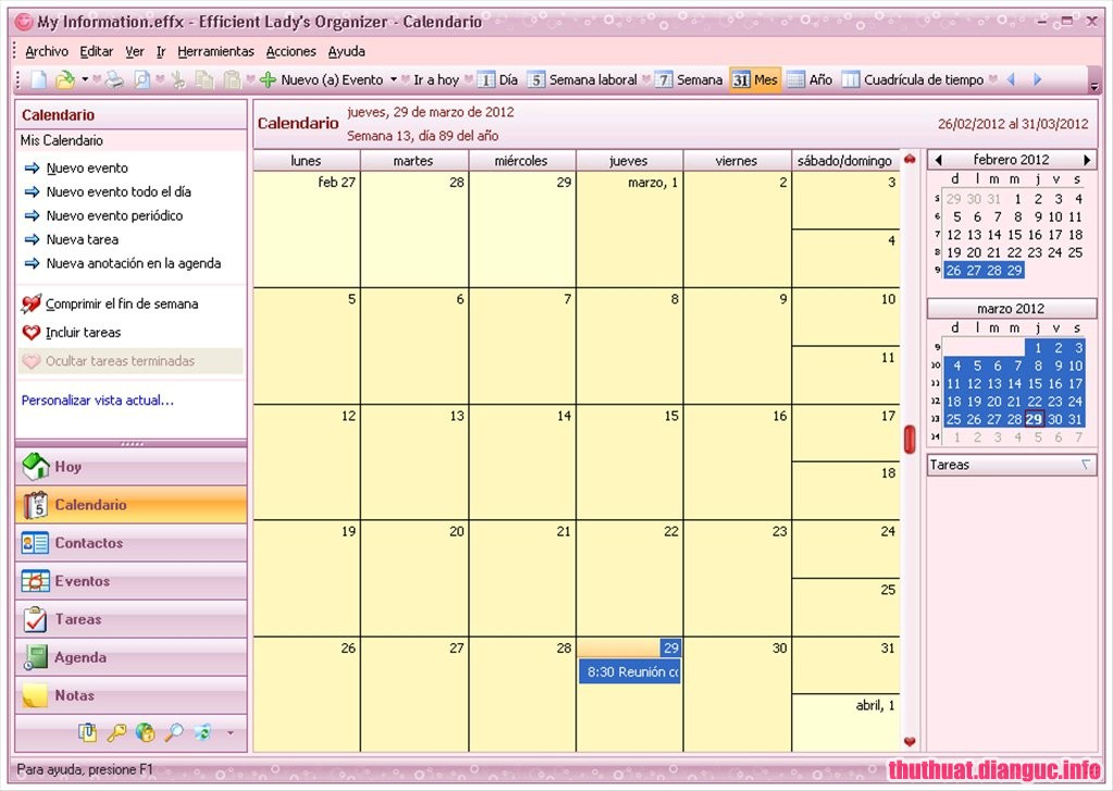 Download Efficient Ladys Organizer 5.60 Build 548 Full Crack
