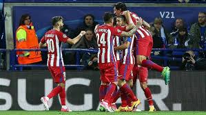 El Atlético pasa a semifinales al tirar de la ida contra el Leicester City (1-1)