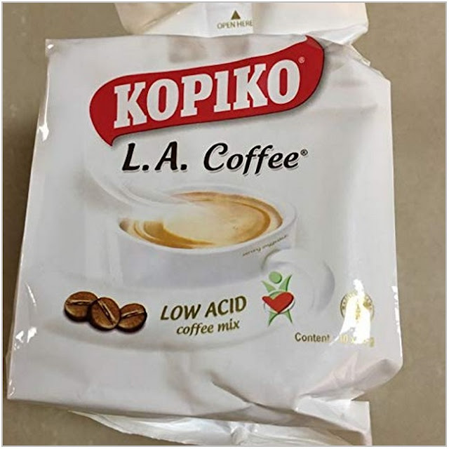 Low acid instant coffee