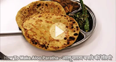 aloo paratha recipe video