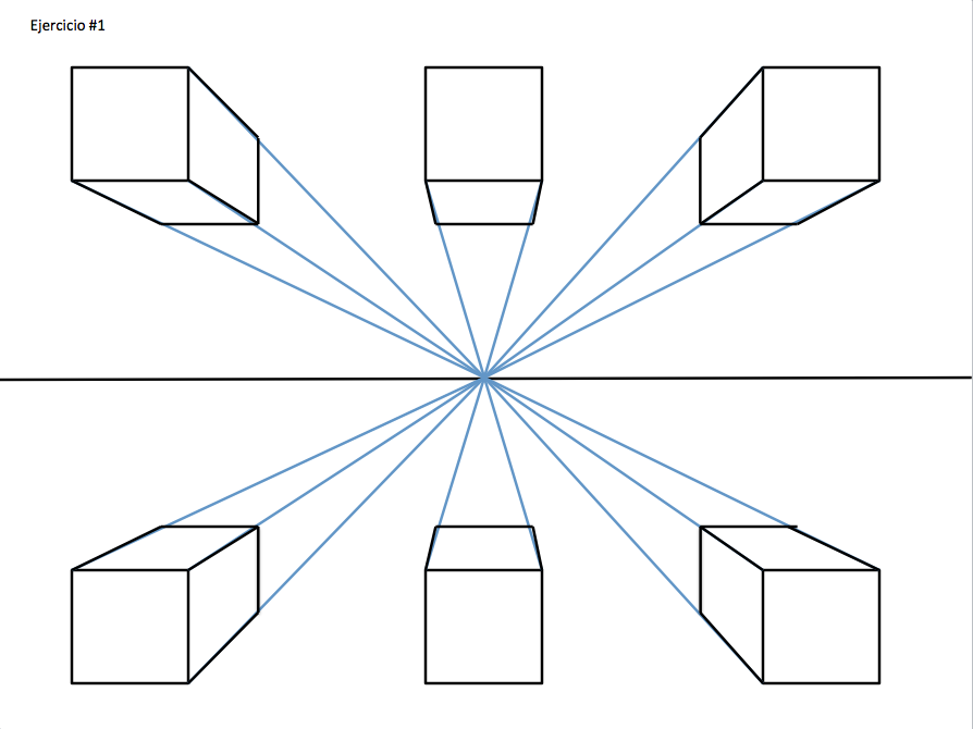 Artes Visuales Perspectiva de un punto