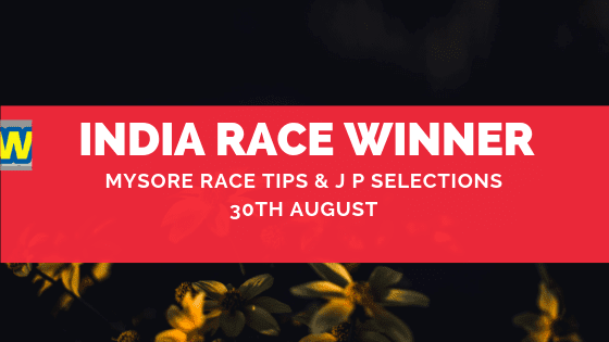 Mysore Race Selections 30 August