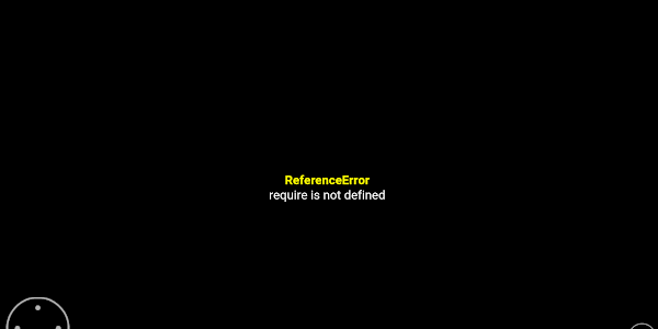 Sửa lỗi ReferenceError - require is not defined