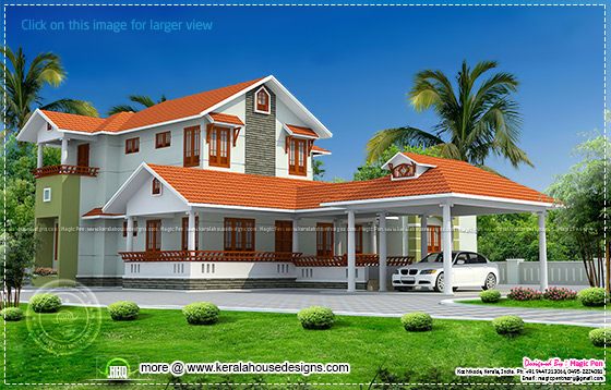 Kerala model house design