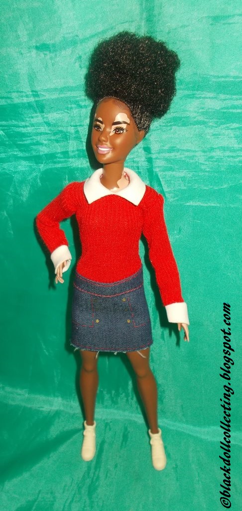 Black Doll Collecting: Fashionista 135 Vitiligo Barbie