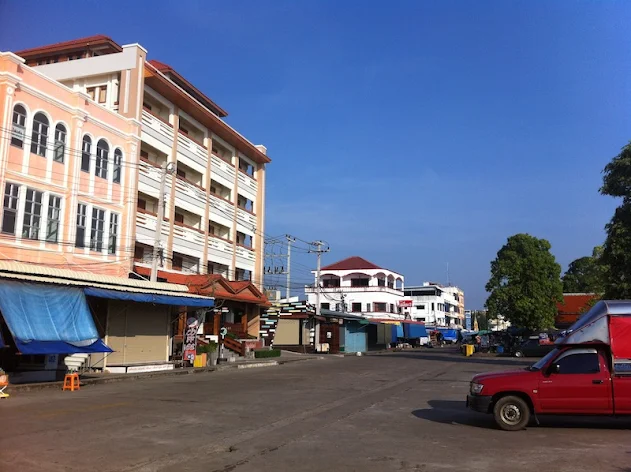 Riverfront Hotel in Mukdahan, Northeast Thailand