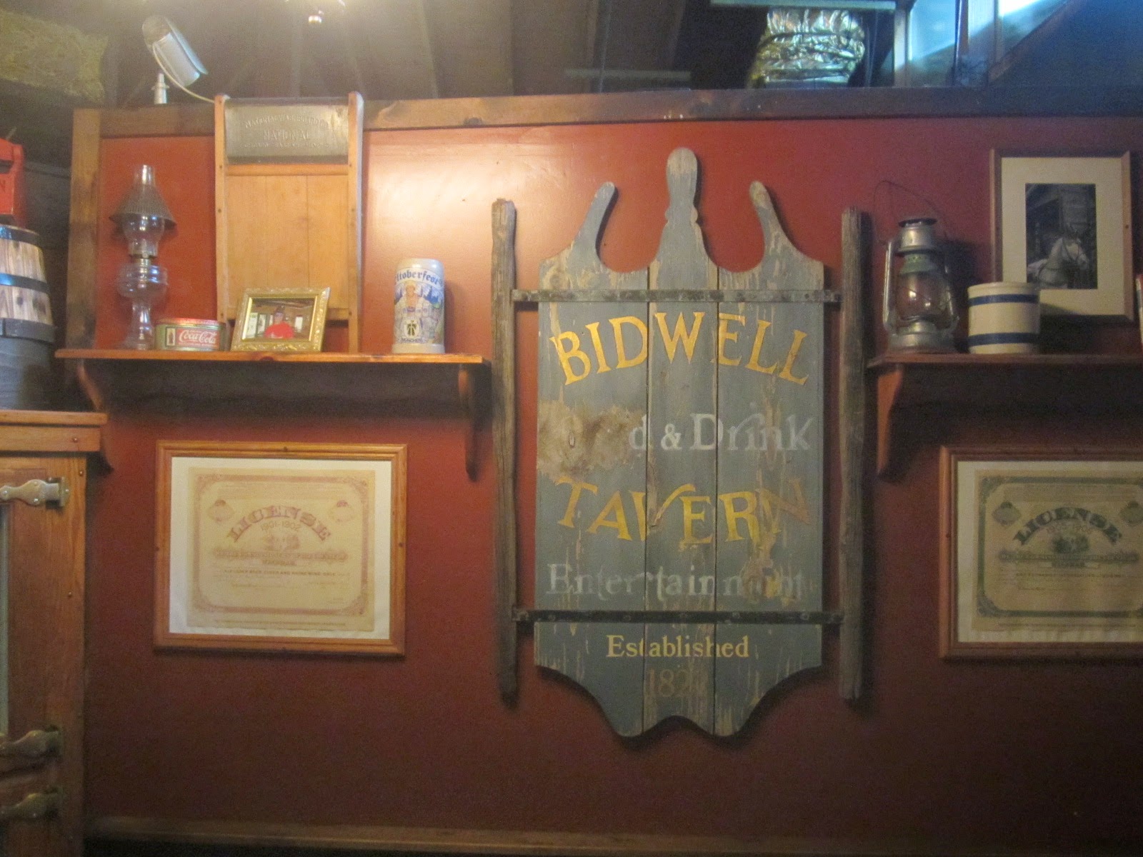 The Myth of Home Bidwell Tavern