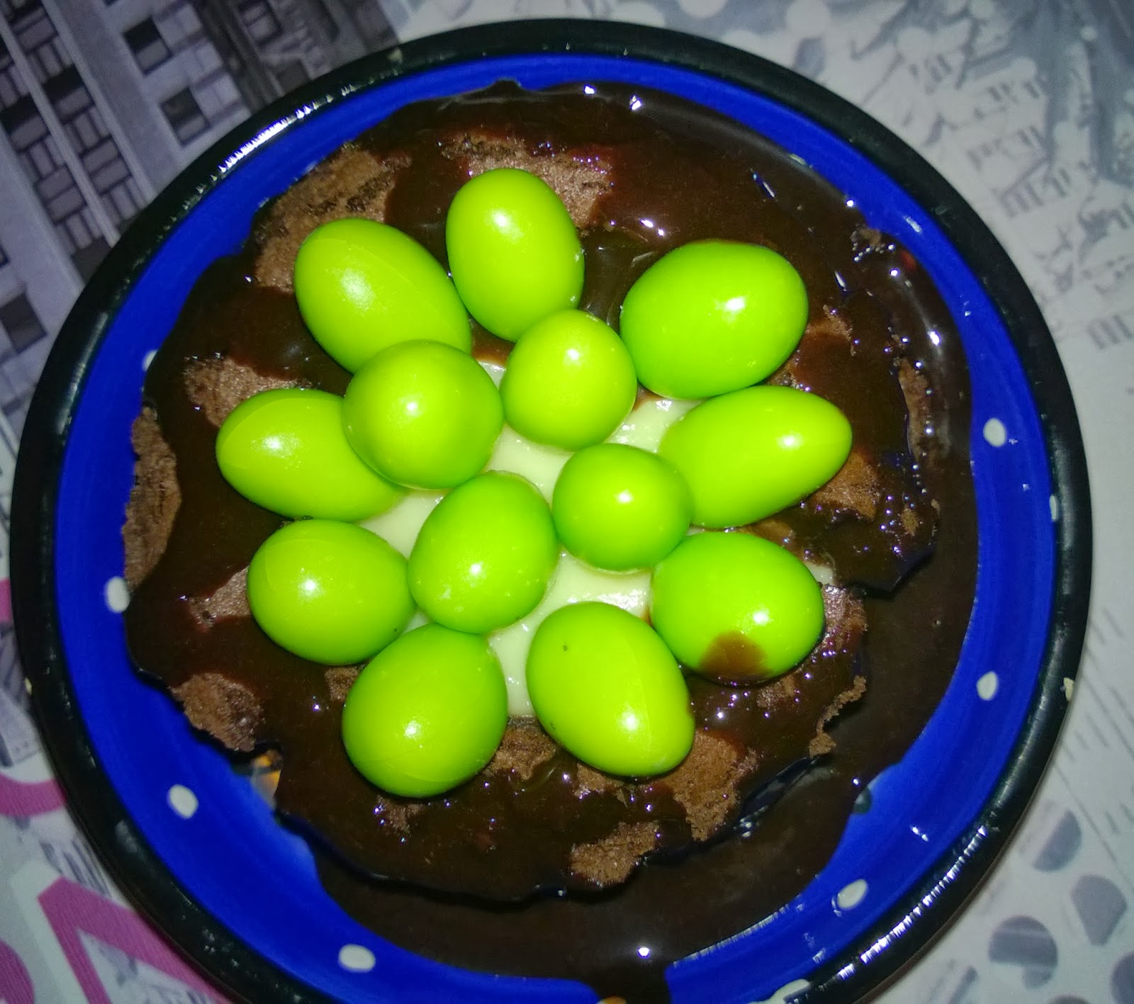 Fıstık Drajeli Pasta