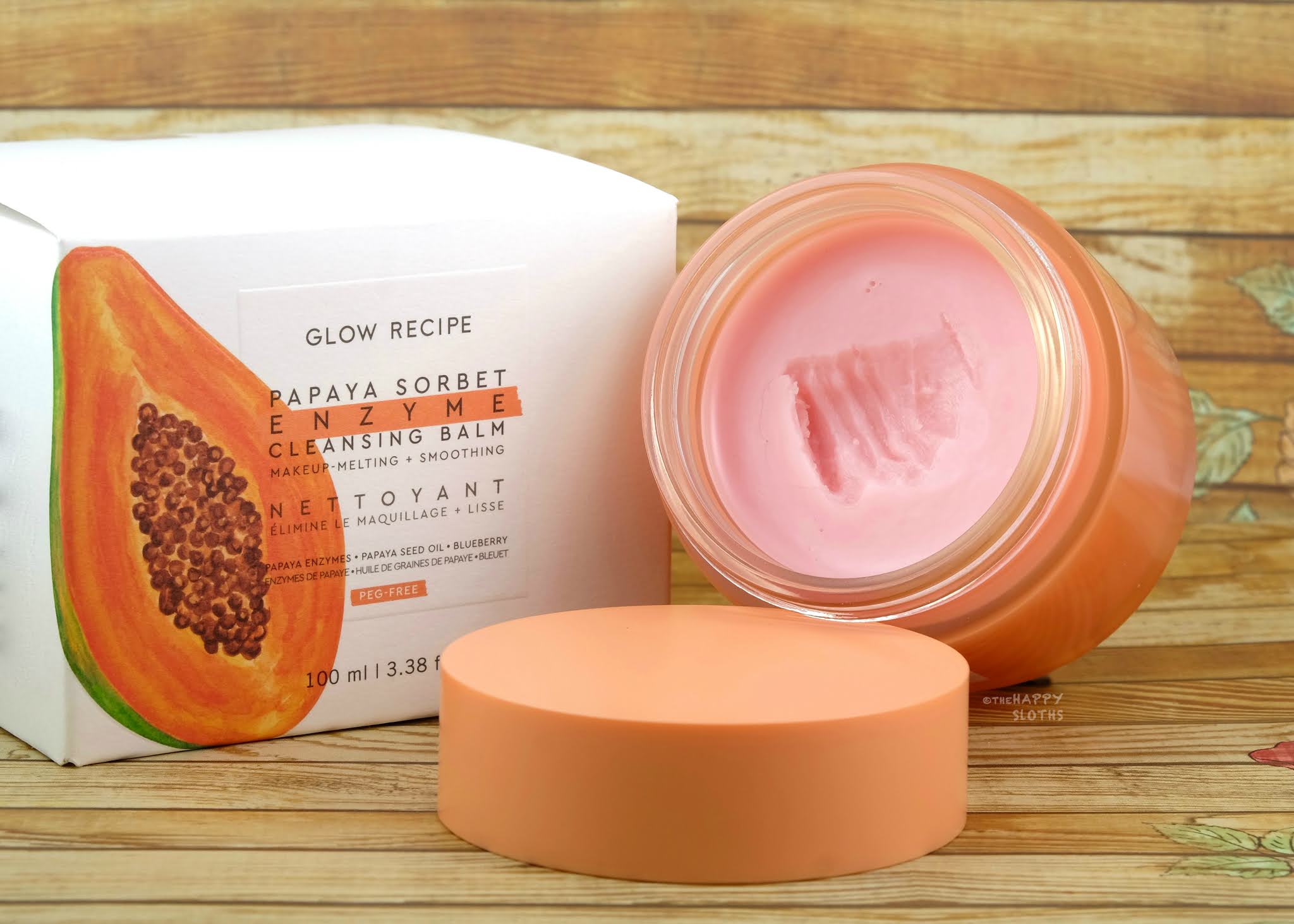 Glow Recipe Papaya Sorbet Enzyme Cleansing Balm Review The Happy