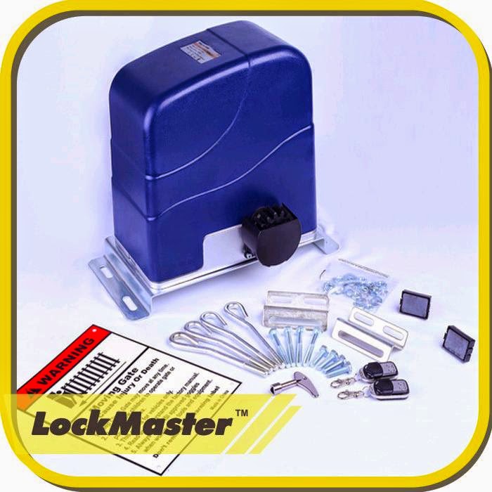 LOCKMASTER SLIDING GATE OPENER MANUAL