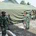 Pendirian Tenda Dapur Umum TNI-Polri di Wilayah Surakarta