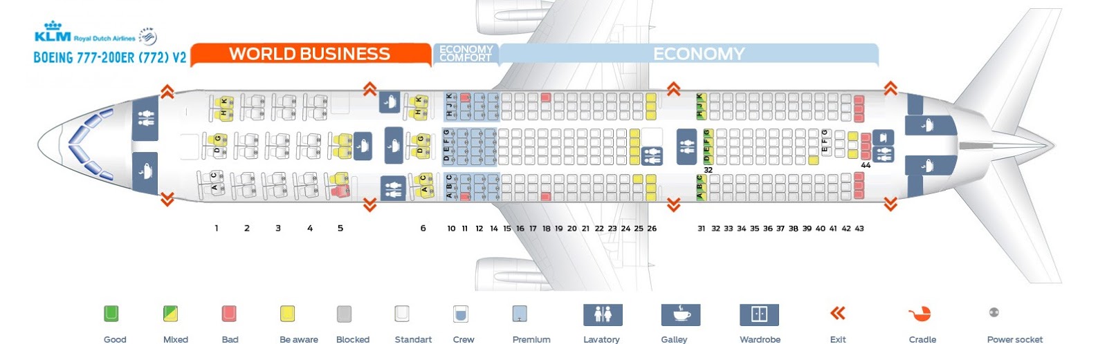 Boeing 777 200 Seating Chart American Airlines