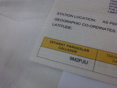 9m2pju CQ CQ CQ DE 9M2PJU AR