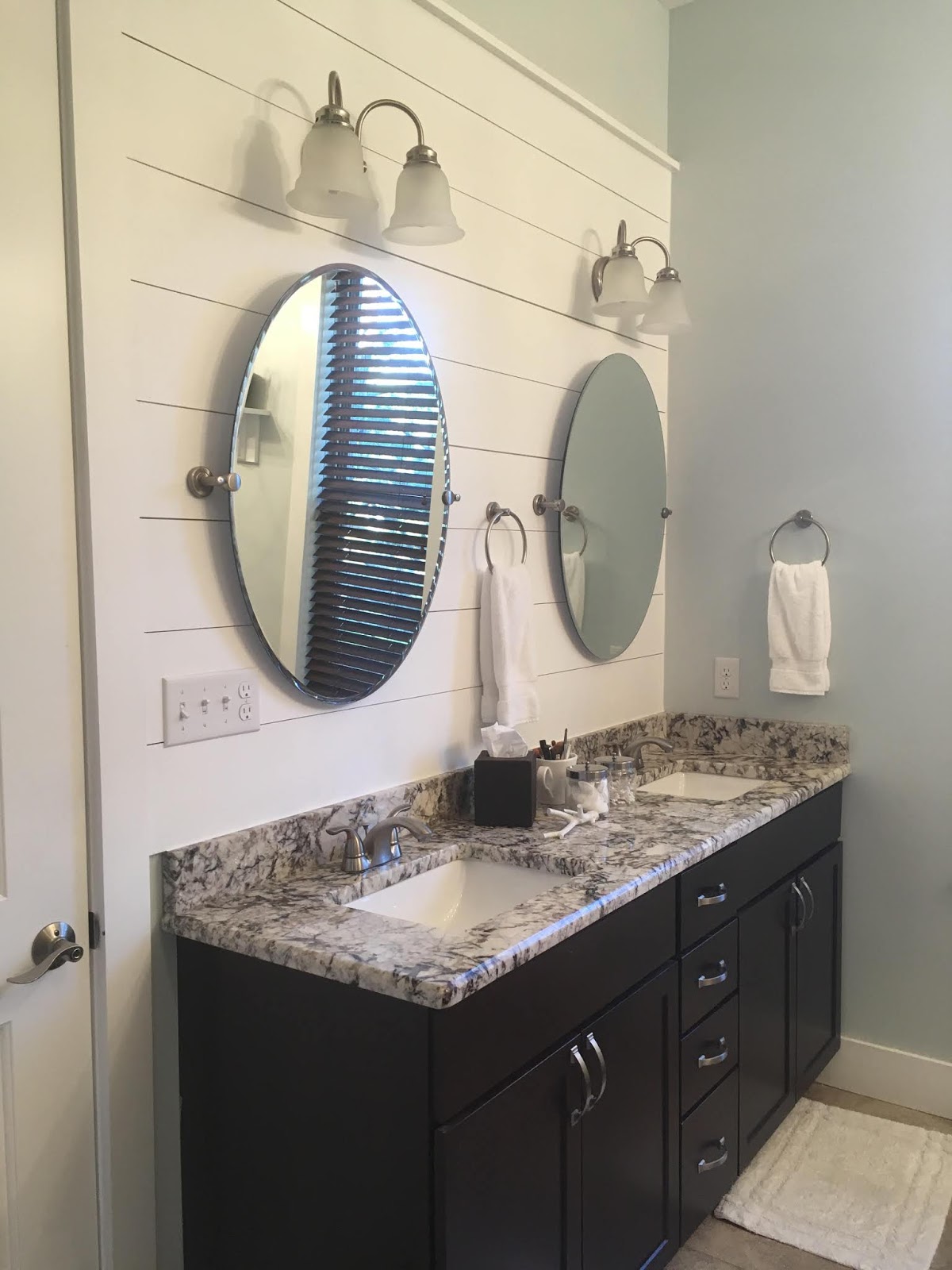 Susan Snyder: SHIPLAP IN MASTER BATH