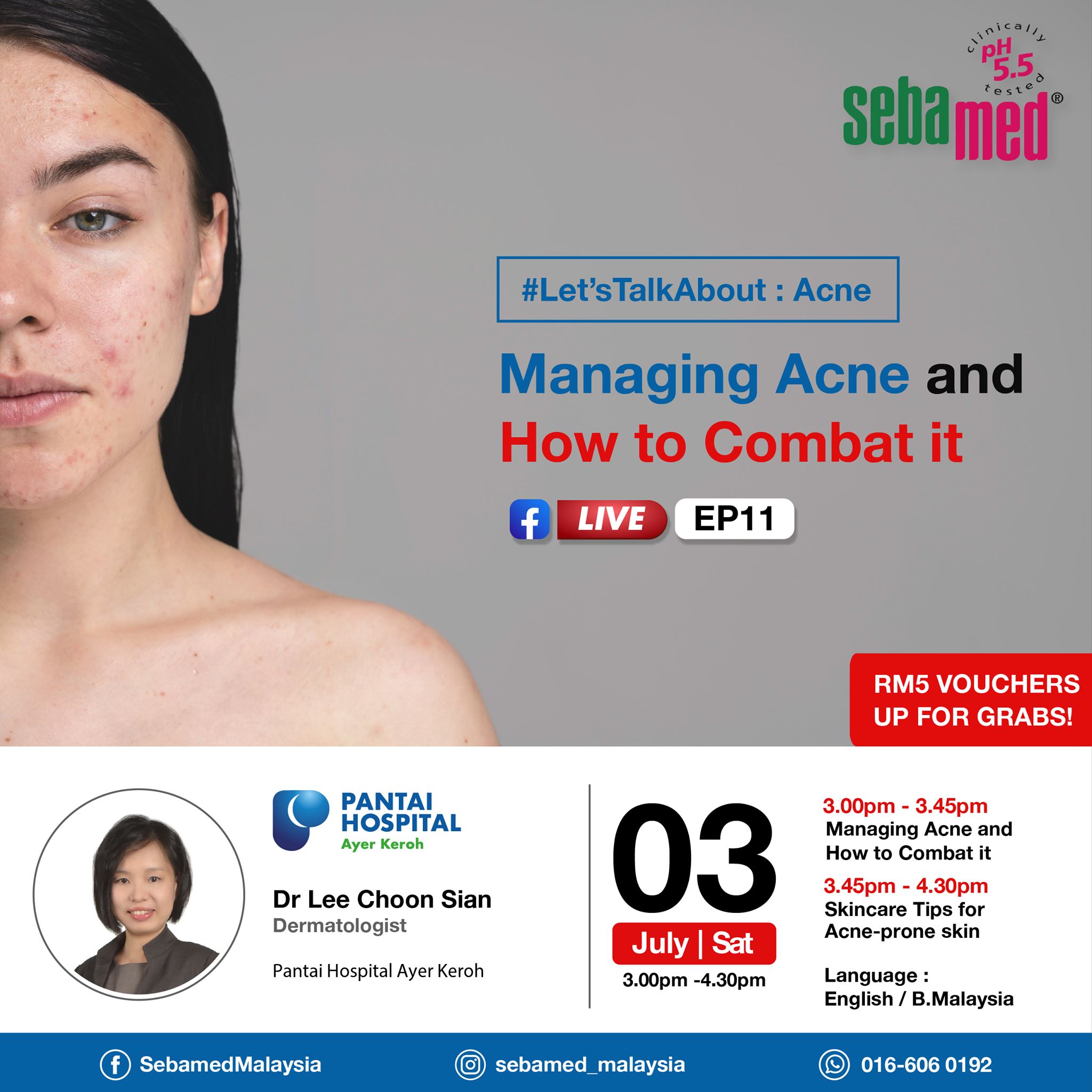 National Cancer Society of Malaysia, Penang Branch Managing Acne And How To Combat It