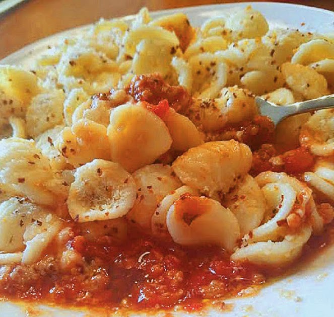 Homemade Orecchiette Pasta What's Cookin' Italian Style Cuisine