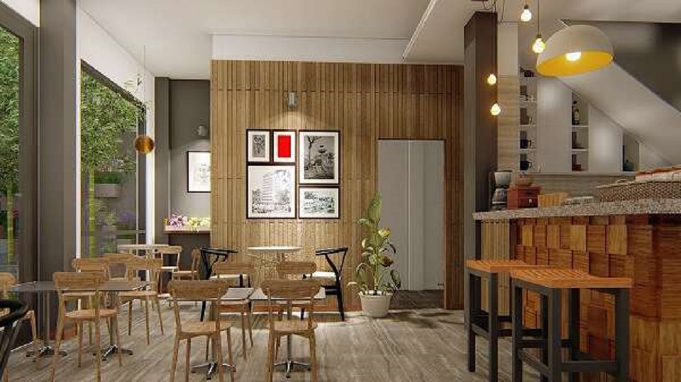quán cafe phong cách Scandinavian