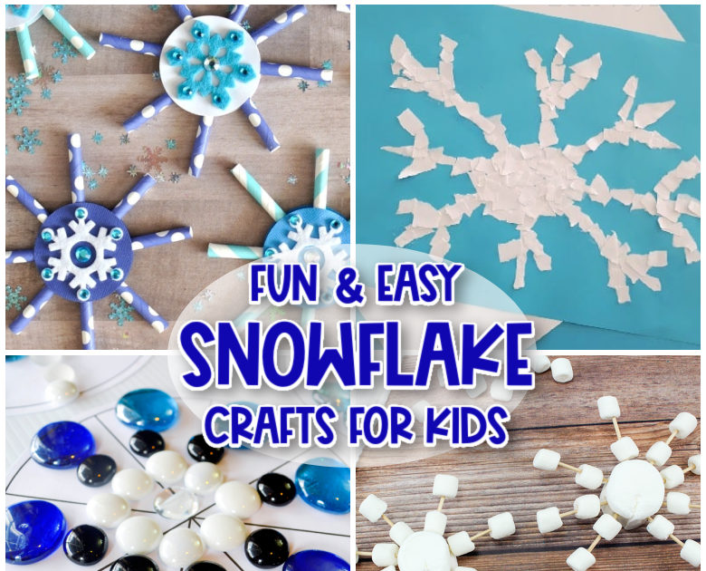 29 Magical and Frosty Snowflake Crafts for Kids Kids Activities Blog