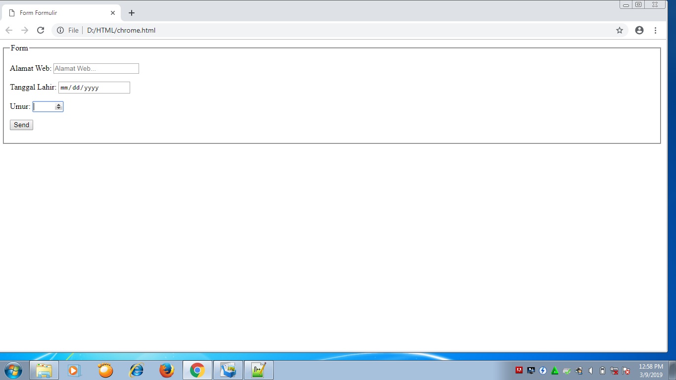 Cara membuat Form dengan HTML - Domawin