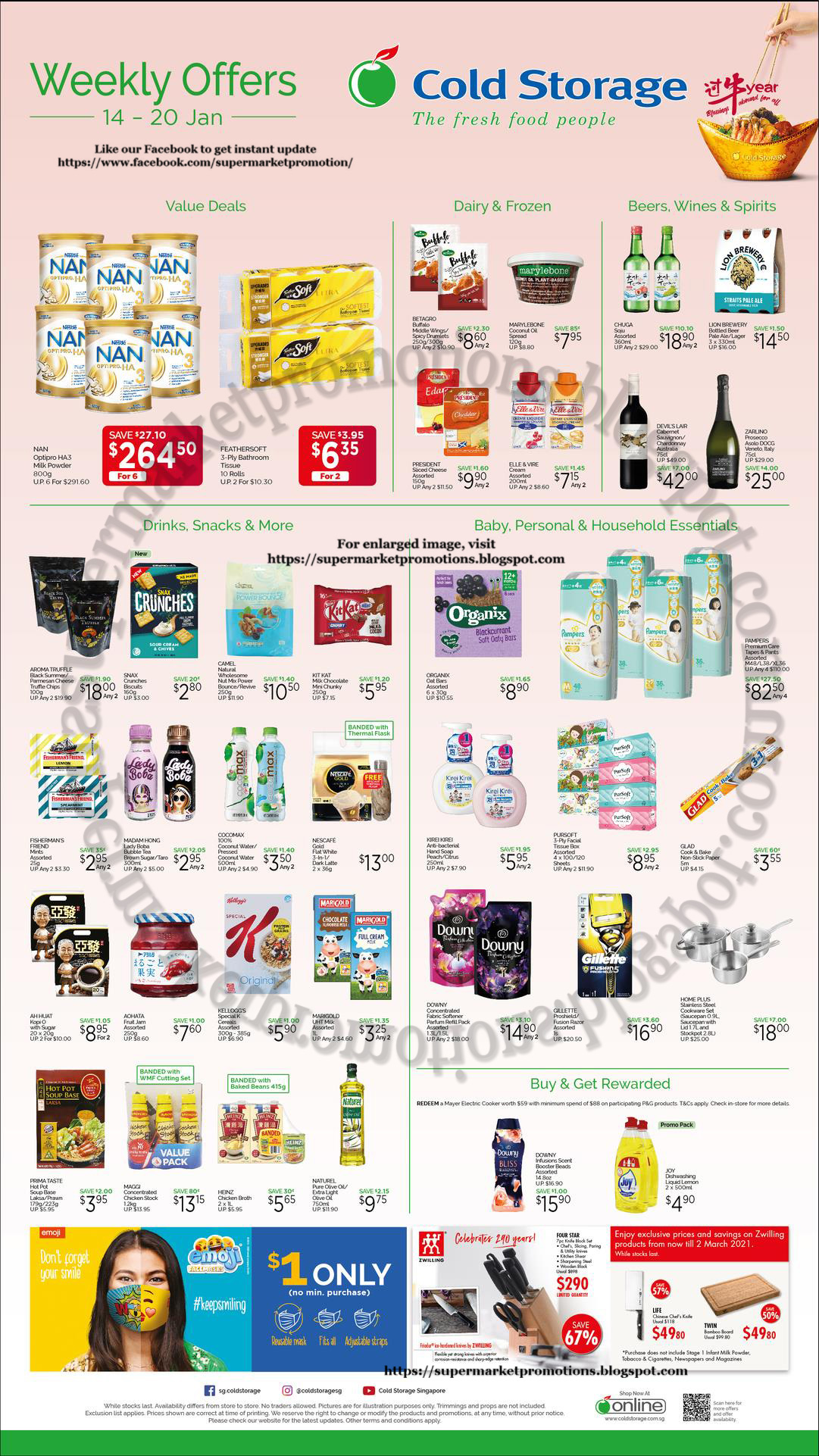 Cold Storage Weekly Promotion Ad 14 20 January 2021 Supermarket