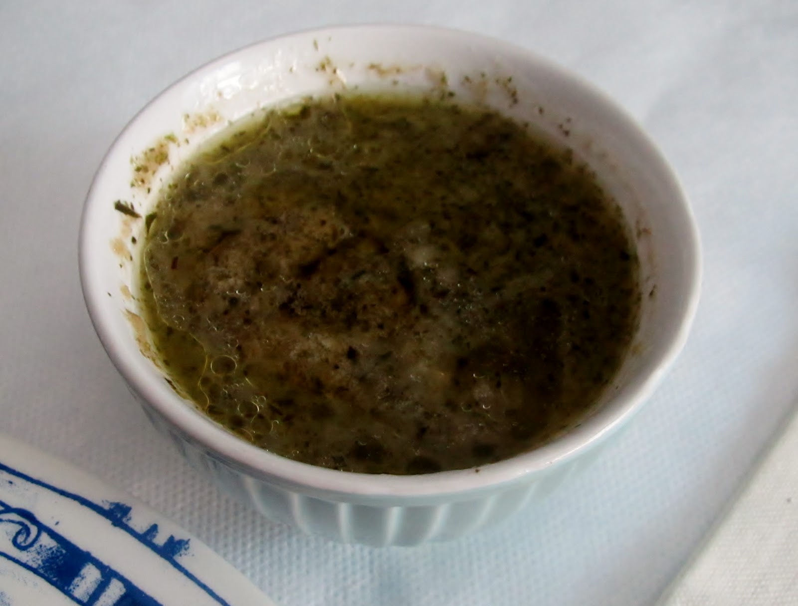 Ingredientes de la salsa de menta