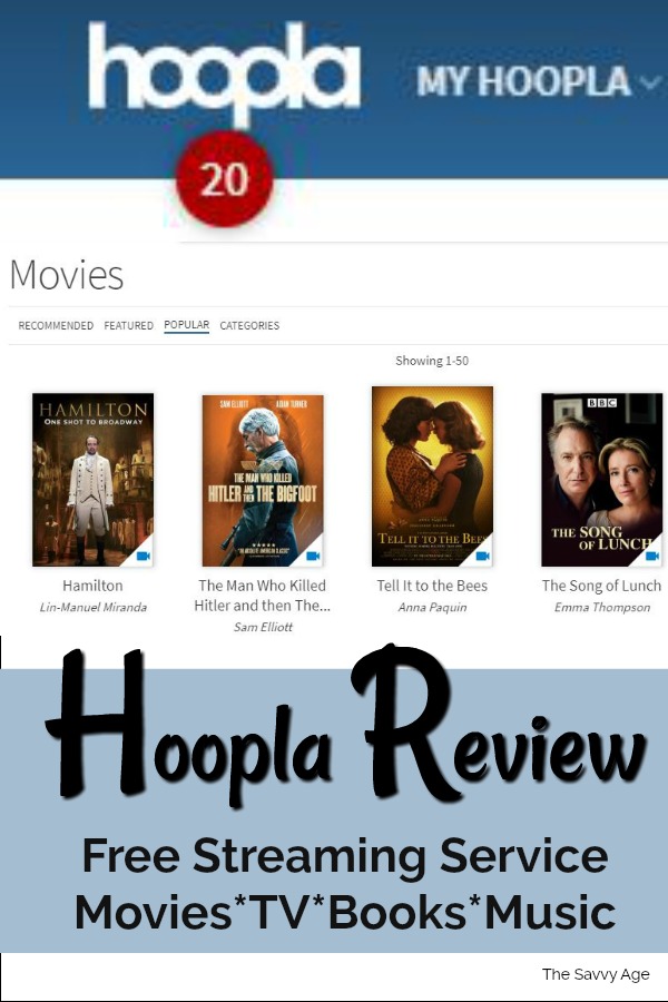 Hoopla Review Free Streaming Service For Movies, Books, Television & More!